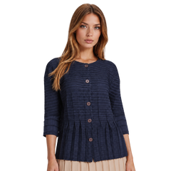 3/4 Sleeve ZigZag Jacket