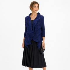 Zoom In stock Sculptural Pleated Jacket