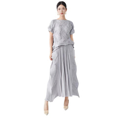 Origami Top and Matching Skirt - S1505