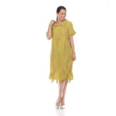 Short Sleeve Origami Dress - DR1068