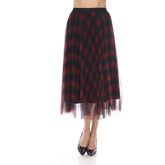 Mesh Crinkle Skirt - SK1015