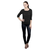 3/4 Sleeve Origami Top - T506