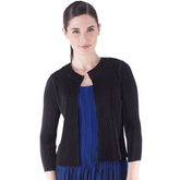 Classic Crew Neck Crinkle Jacket - JK418
