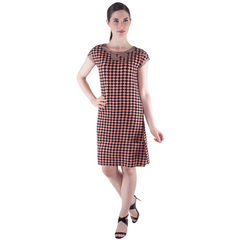 Sleeveless Tulle Neck Sheath Dress - DR408