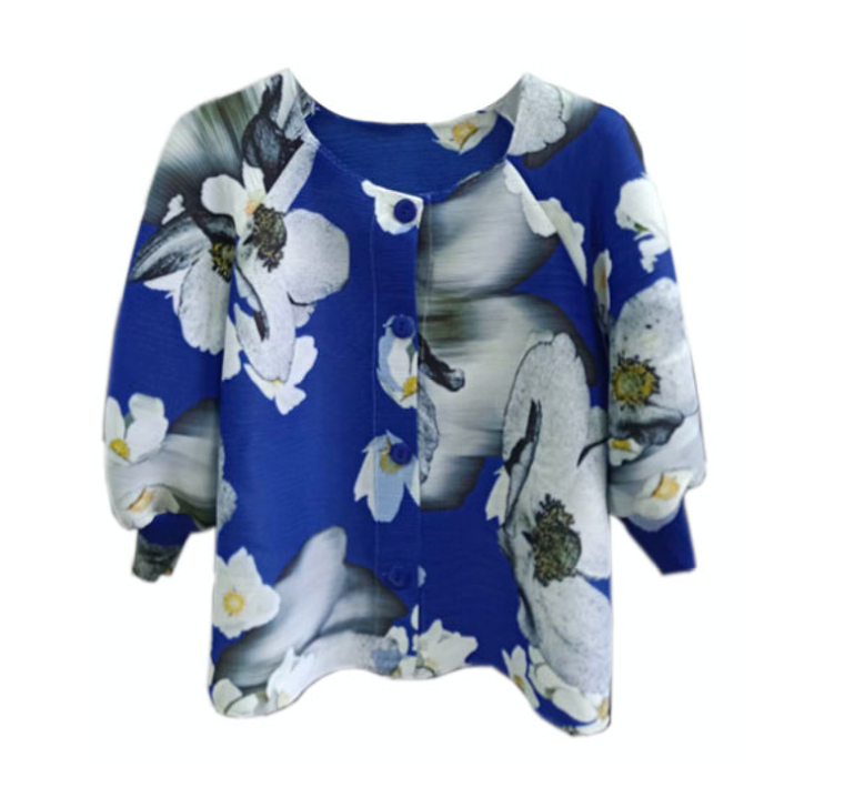 3/4 Sleeve Button Jacket - JK 1108