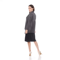 Flowy Crinkle Jacket - JK412 Grey