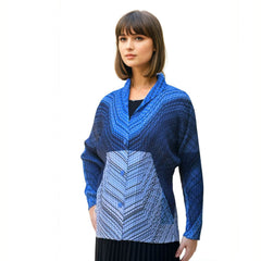 Pleated Button Jacket - JK1315