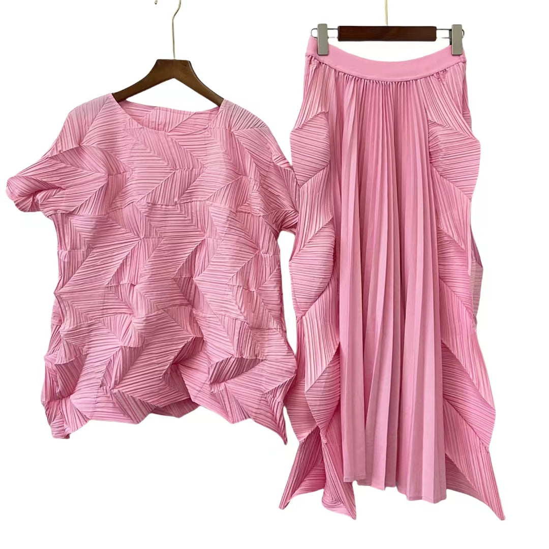 Origami Top and Matching Skirt  - S1505