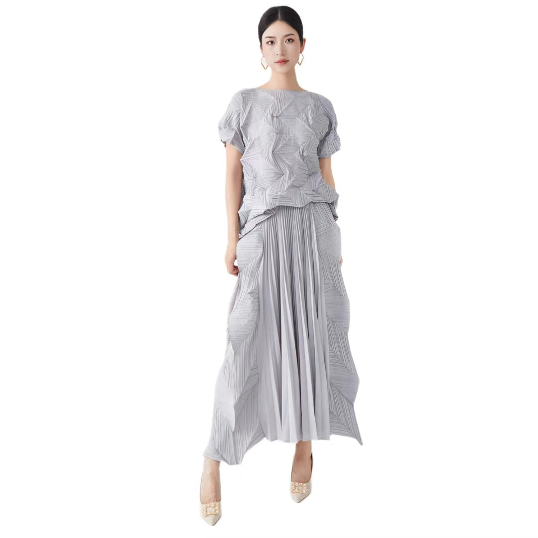 Origami Top and Matching Skirt  - S1505