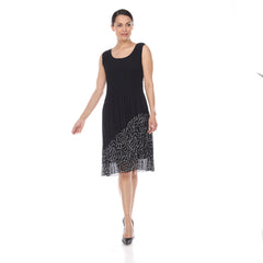 Sleeveless Side Patched Dress - DR1032 Multi