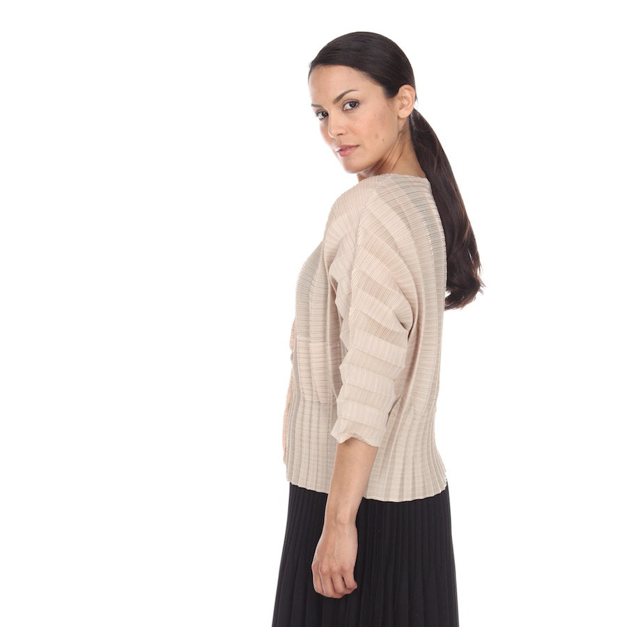 Zigzag Button Jacket - JK1018