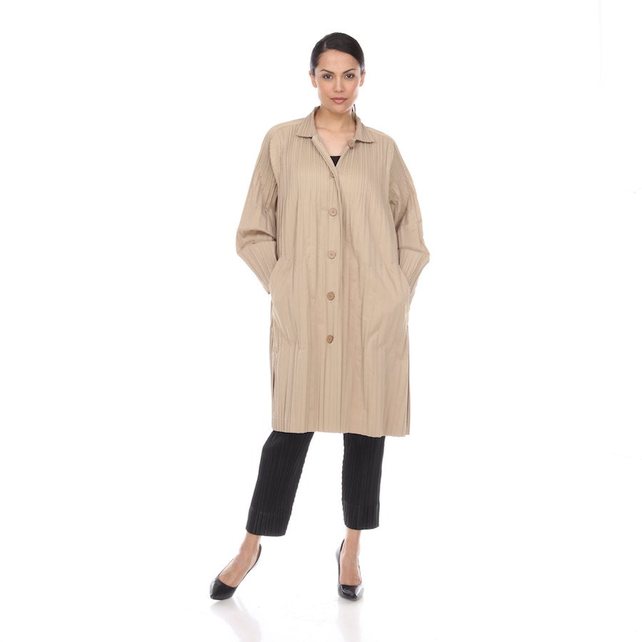 Long Crinkle Jacket - JK1035