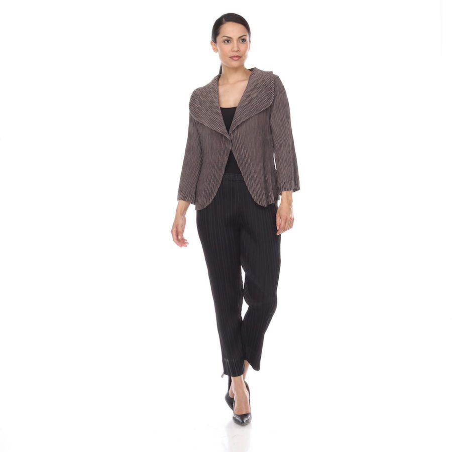 Big Collar Crinkle Jacket - JK1038