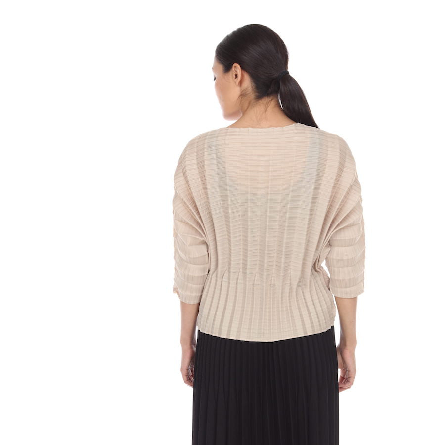 Zigzag Button Jacket - JK1018