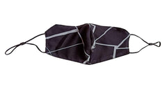 Floral Print Face Mask -  FM1022 Black