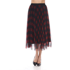 Mesh Crinkle Skirt - SK1015