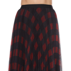 Mesh Crinkle Skirt - SK1015