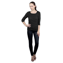 3/4 Sleeve Origami Top  - T506