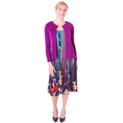 Classic Crew Neck Crinkle Jacket - JK418